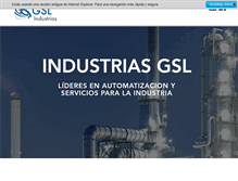 Tablet Screenshot of industriasgsl.com